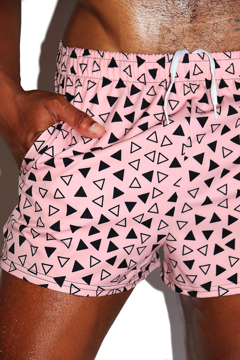 Triad Active Shorts- Pink