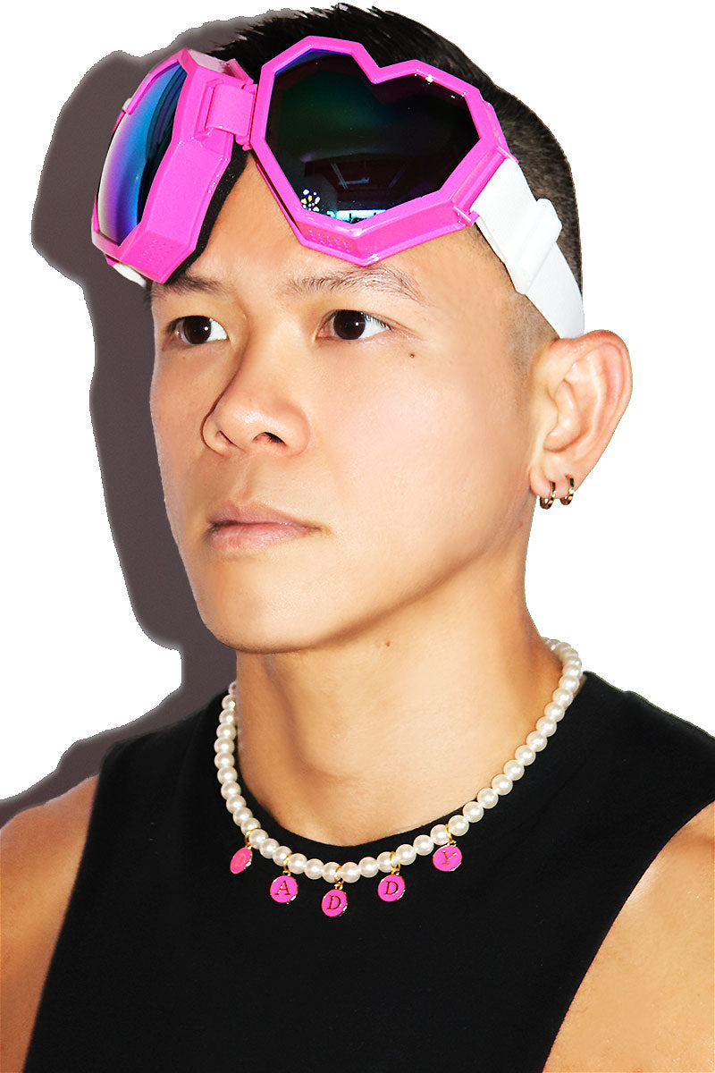 Electric Love Goggle Sunglasses- Pink