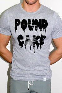 Pound Cake Tee-Grey