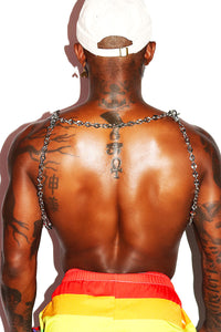 Pride Rainbow Chain Harness- Multi