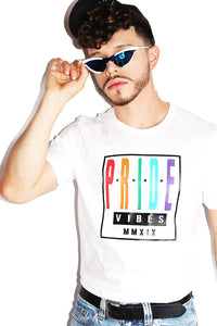 Pride Vibes Tee-White