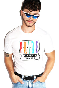 Pride Vibes Tee-White