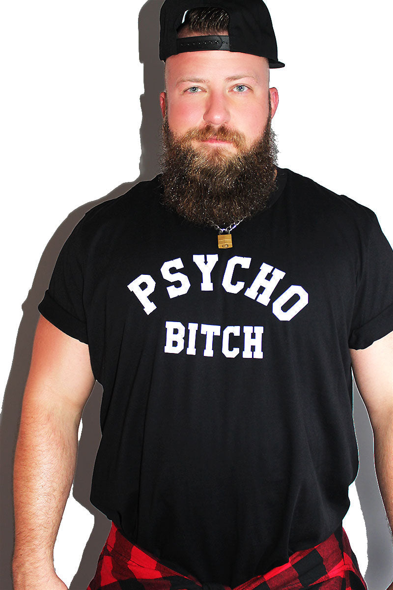 PLUS: Psycho Bitch Tee- Black