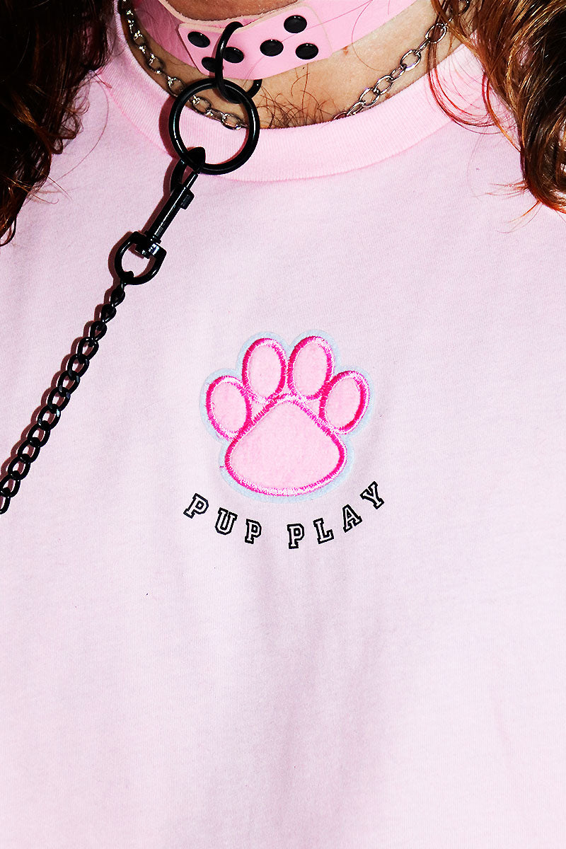 Pup Play Low Arm Tank- Pink