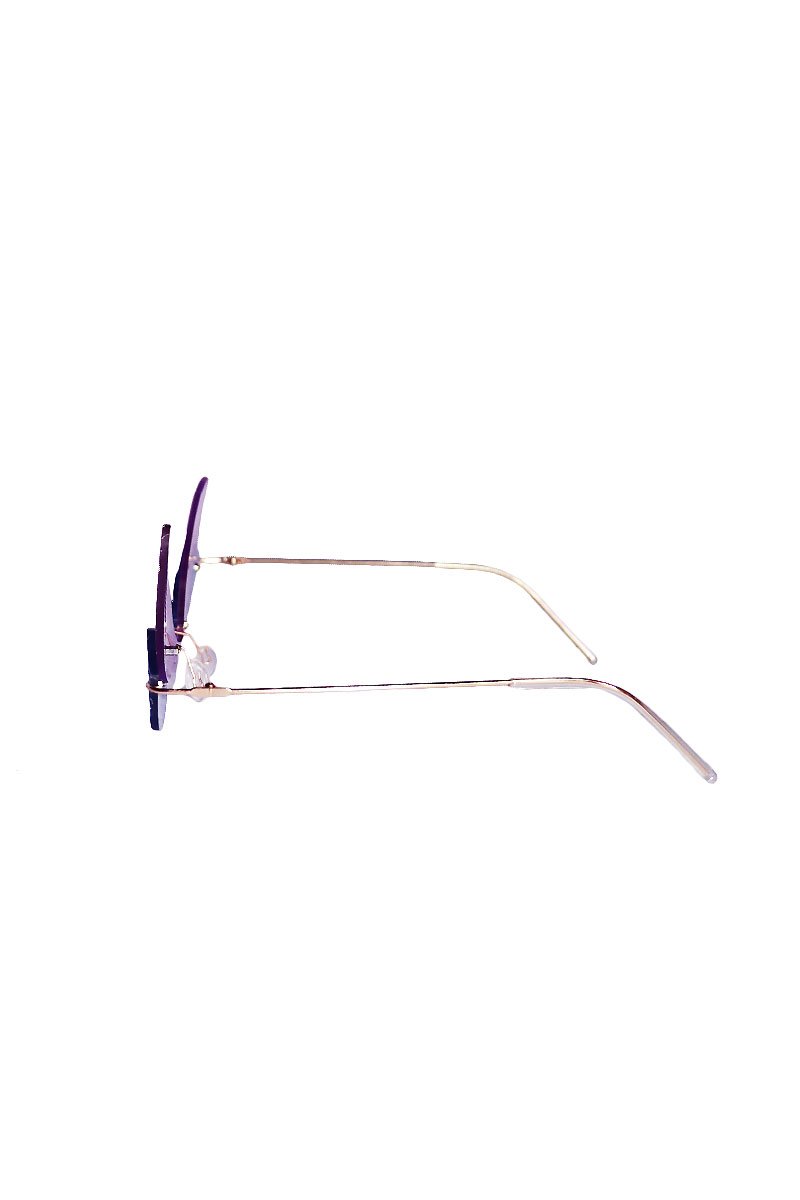 Fairy Frameless Sunglasses- Purple
