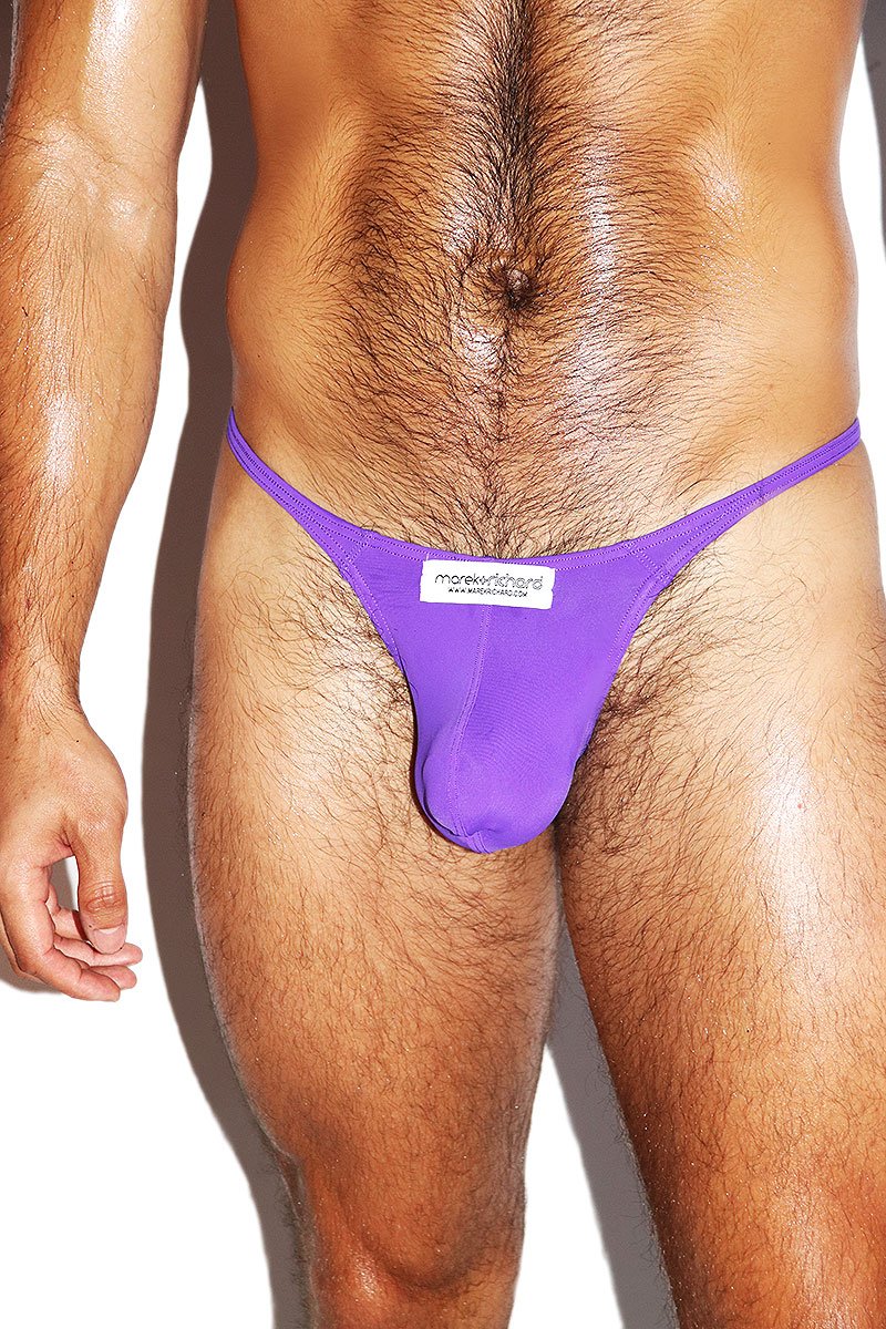 Santa Monica String Thong- Purple