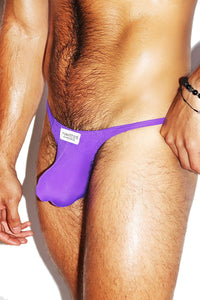 Santa Monica String Thong- Purple