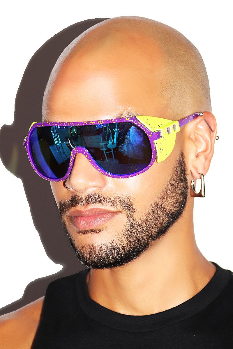 Rave Juice Sunglasses- Purple