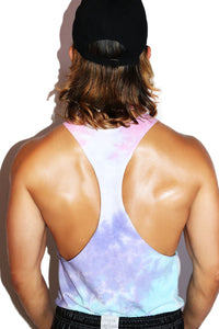 Queer Space Tye Dye String Tank- Multi