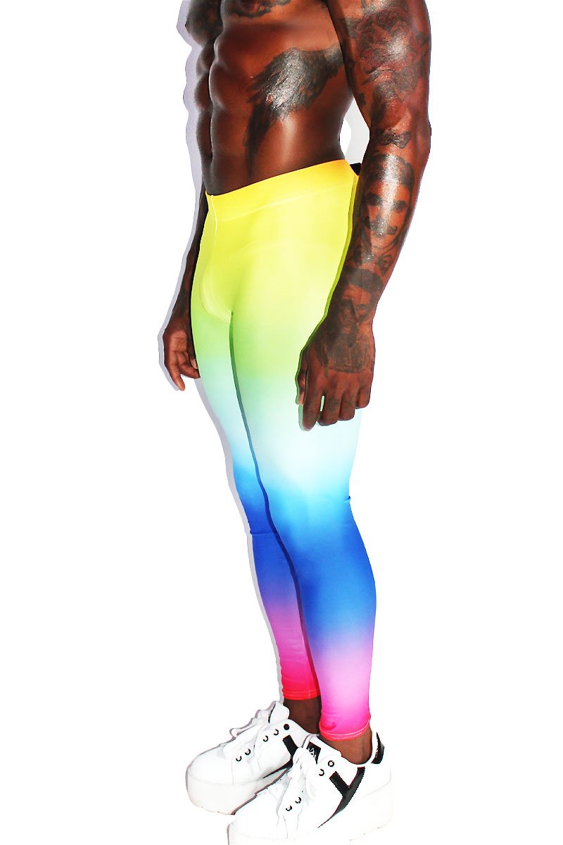 Rainbow Ombre Leggings Tights Multi Marek Richard