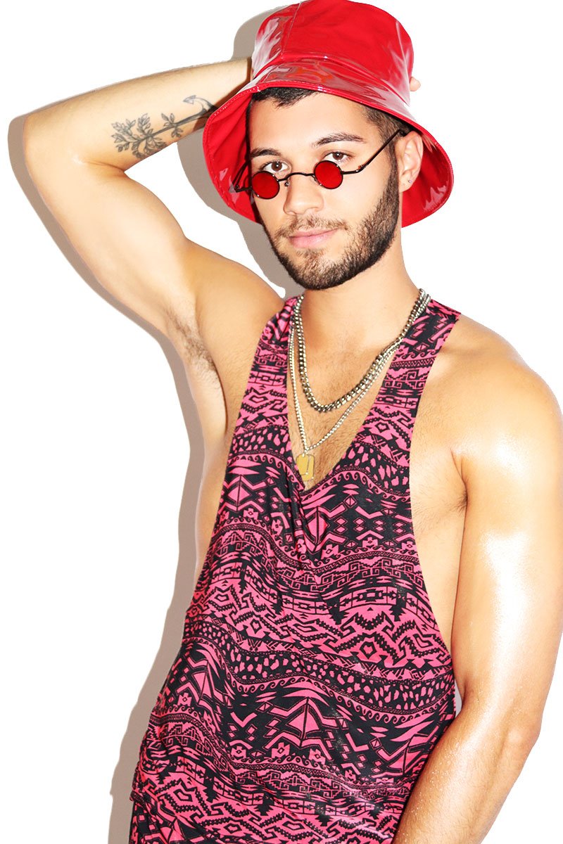 Red Rocks String Tank- Red