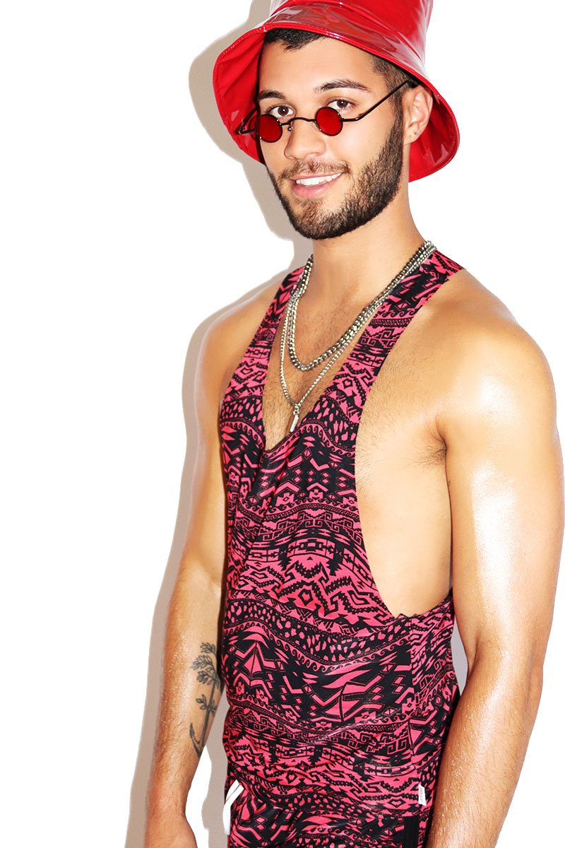 Red Rocks String Tank- Red