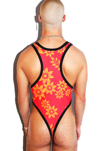 Hawaii Bodysuit- Red