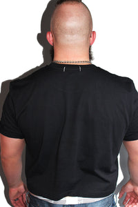 PLUS: Resist Crop Tee-Black