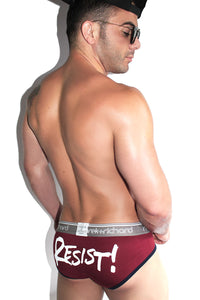 Resist Briefs- Burgundy