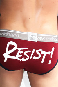 Resist Briefs- Burgundy