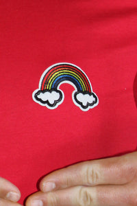 PLUS: Rainbow Tee-Red