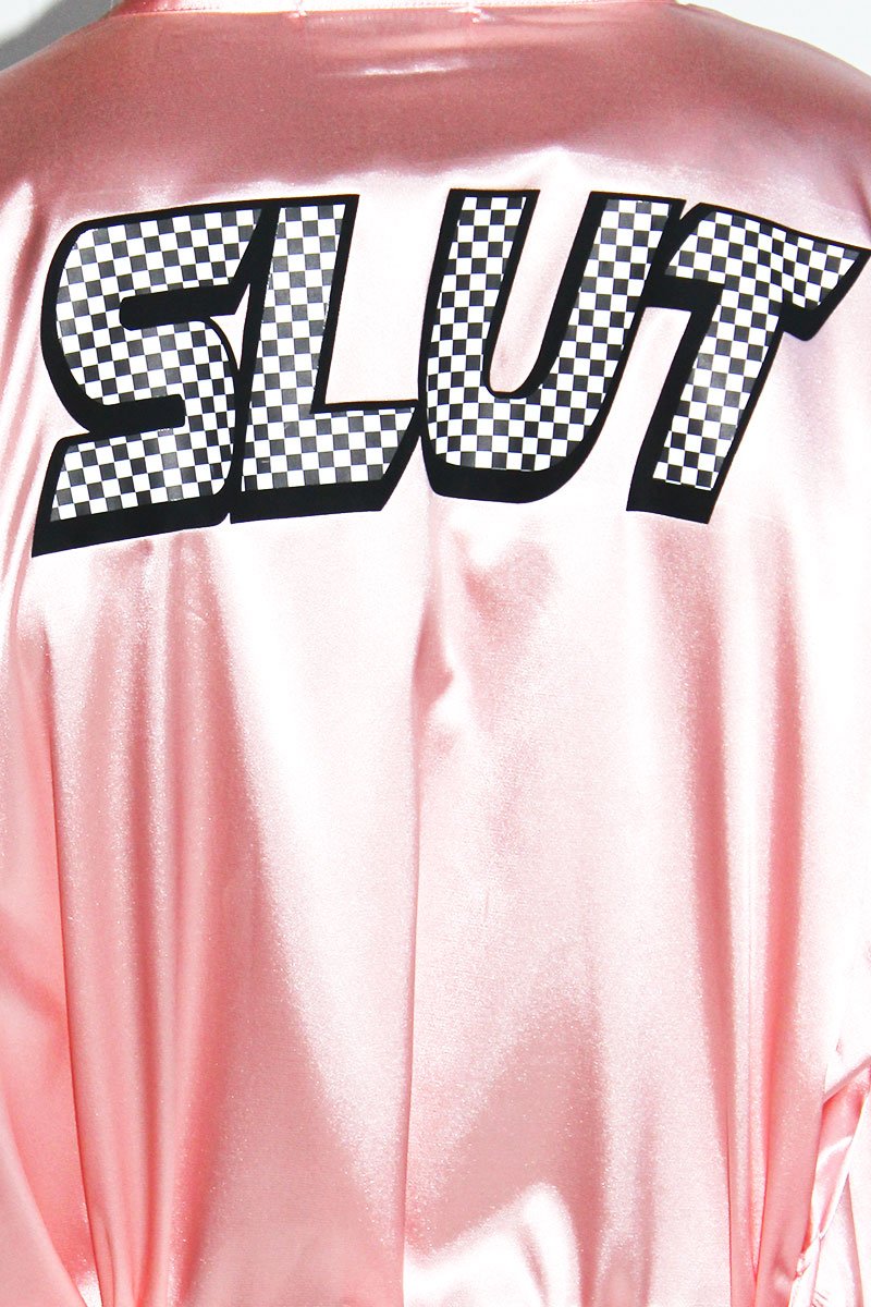 Slut Lounge Robe-Pink