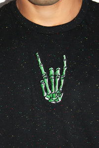 Rock On Low Arm Shredder-Black