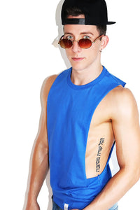 Core Shredder Tank-Royal Blue