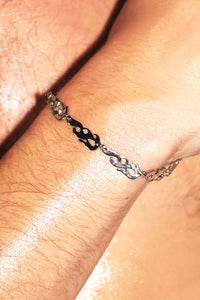 Flame Bracelet-Silver