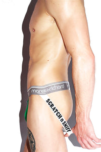 Scatch And Sniff Jockstrap- Green
