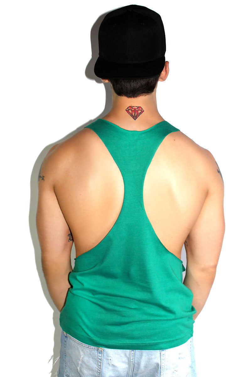 Core String Tank-Green