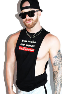 Self Isolate Low Arm Shredder Tank- Black