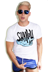 Shallow AF Tee- White