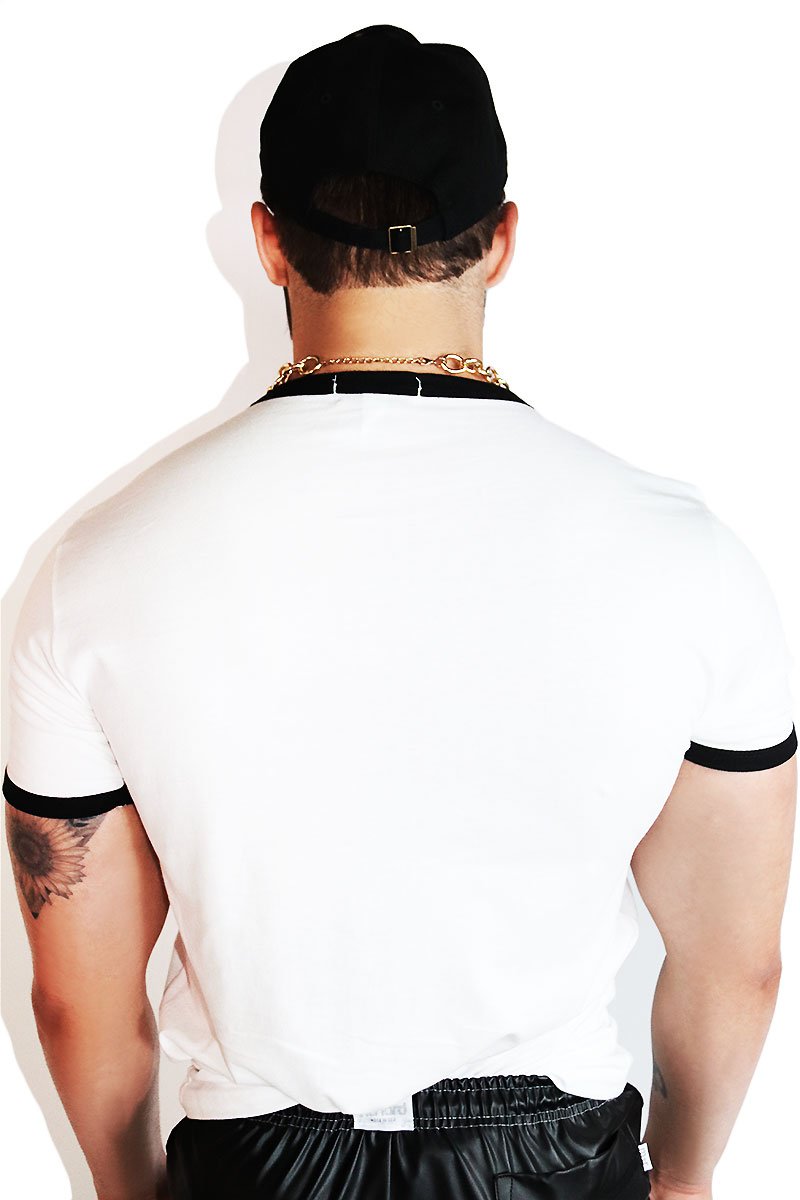 Coroh No She Betta Don't Ringer Tee- White