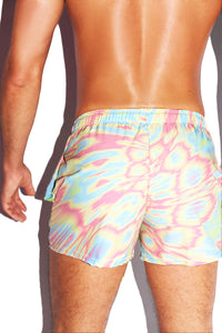 Heat Sensor All Over Active Shorts- Multi