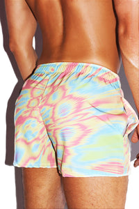 Heat Sensor All Over Active Shorts- Multi