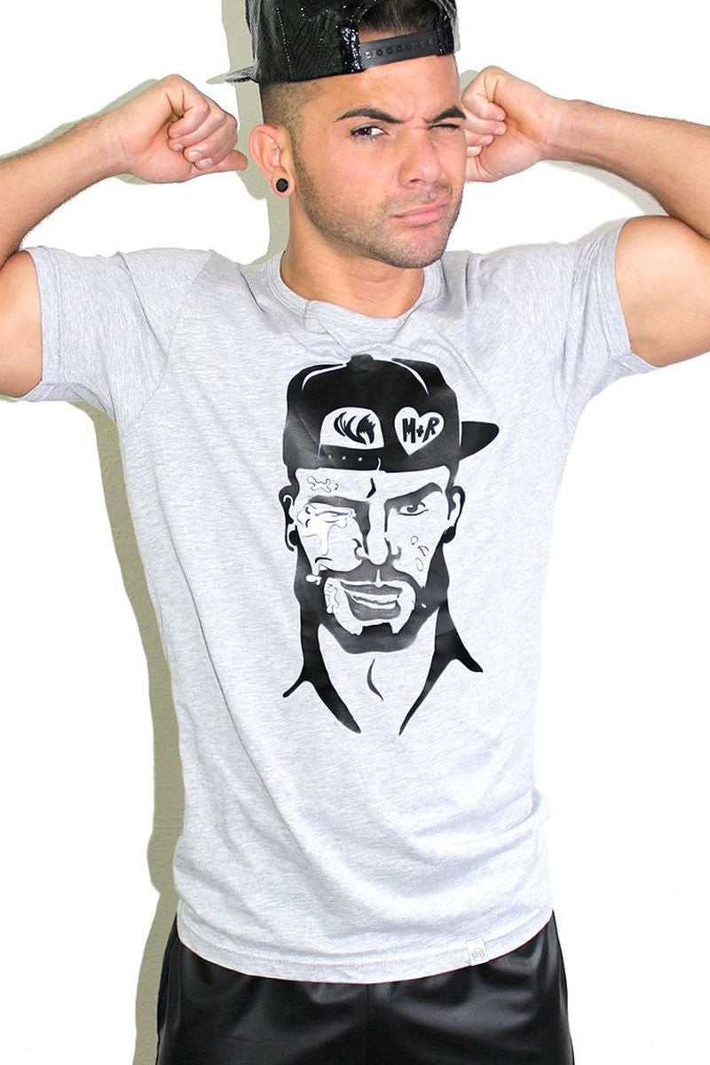 Shoot Your Eye Out Tee- Grey