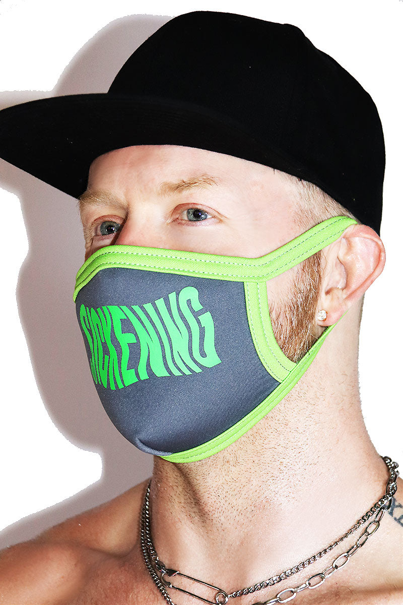 Sickening Face Mask-Grey