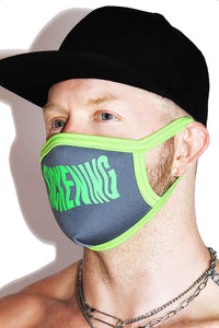 Sickening Face Mask-Grey