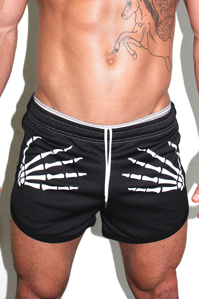Skeleton Hand Shorts