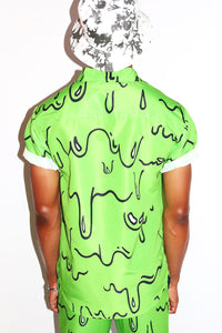 Toxic Goo Short Sleeve Shirt- Green