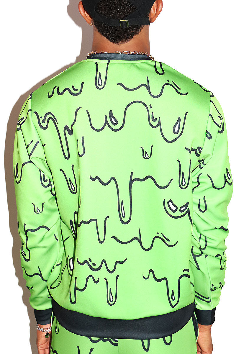 Toxic Goo Sweatshirt- Green