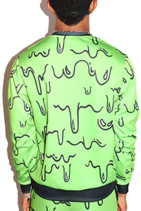 Toxic Goo Sweatshirt- Green