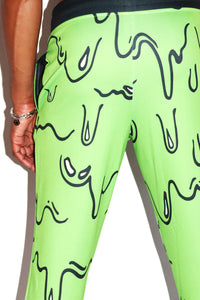 Toxic Goo Joggers- Green