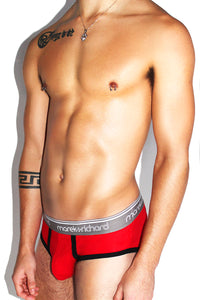 Spank Me Brief-Red