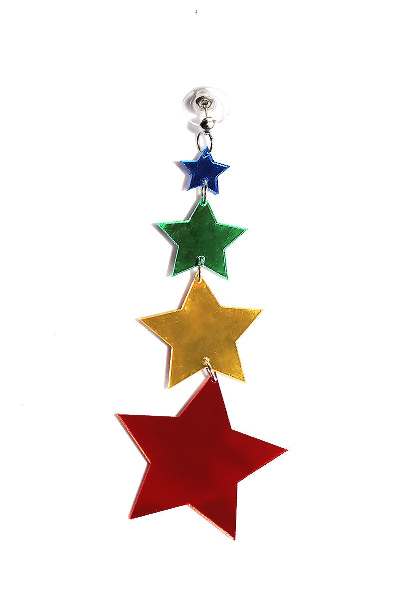 Spectrum Constellation Single Earring-Multi