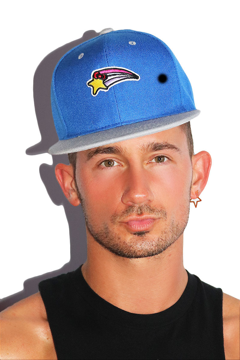 Shooting Star Snapnack Hat -Blue