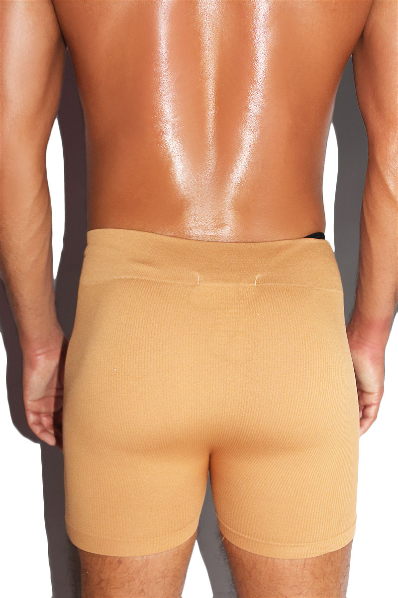 Stars Alignment Booty Shorts- Sand