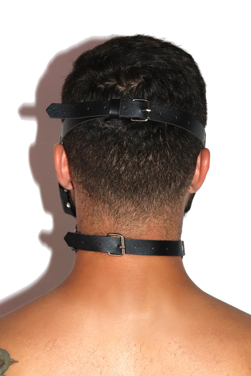 Studs Muzzle Mask- Black