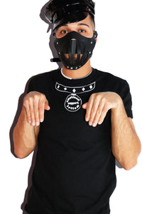 Emotional Support Bottom Tee-Black