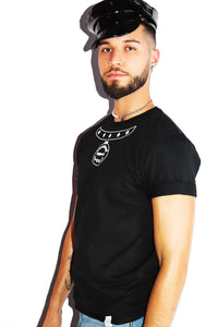Emotional Support Bottom Tee-Black