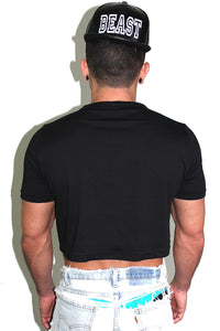 Supreme Top Bitch Crop Tee- Black