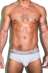 Pound Cake Brief- Grey 