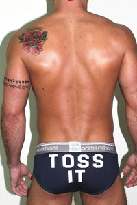 Toss It Brief- Navy